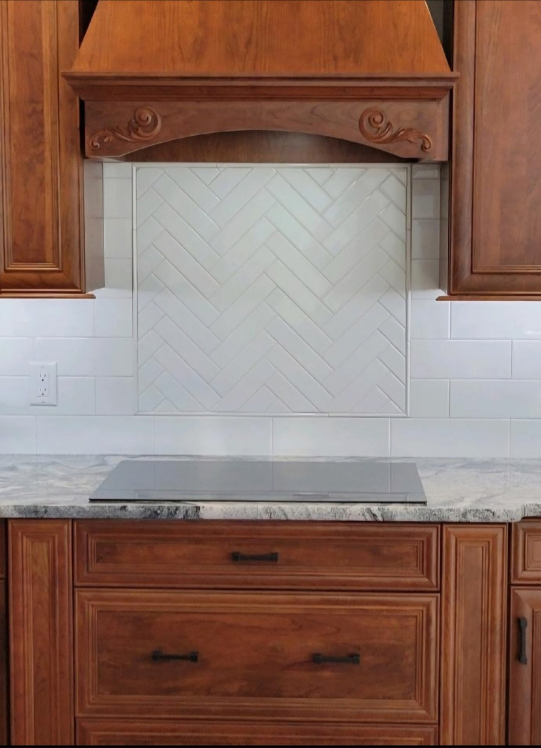 Picture Frame Backsplash